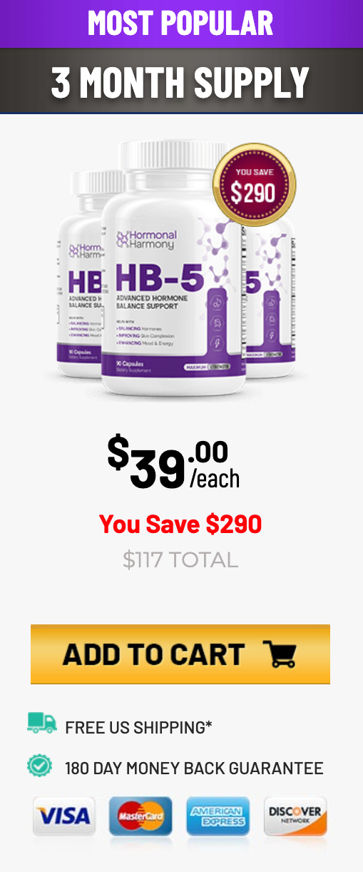 Hormonal Harmony HB-5 - 3 Bottles