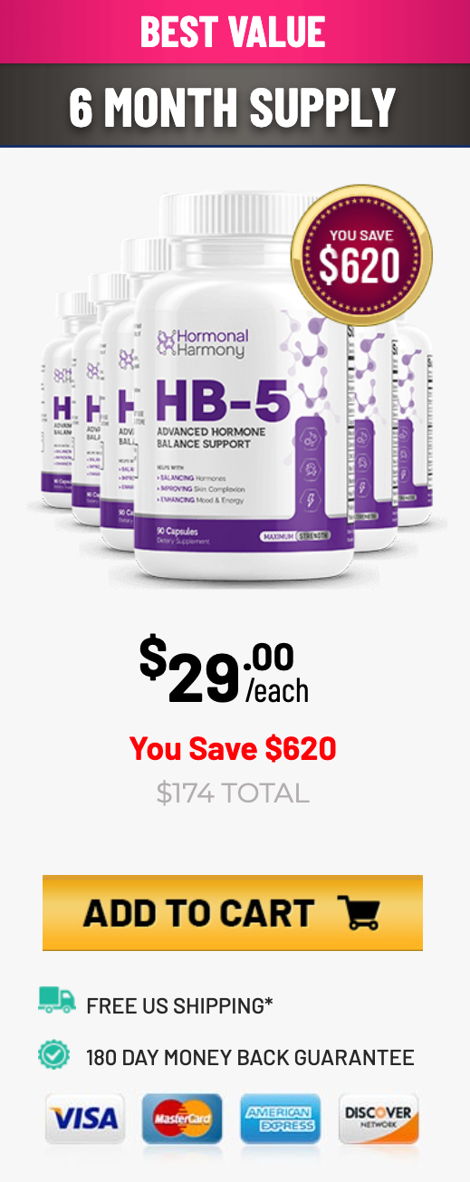 Hormonal Harmony HB-5 - 6 Bottles